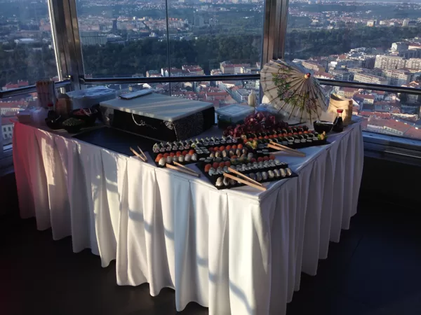 Sushi Lady součástí cateringu v Žižkovské věži